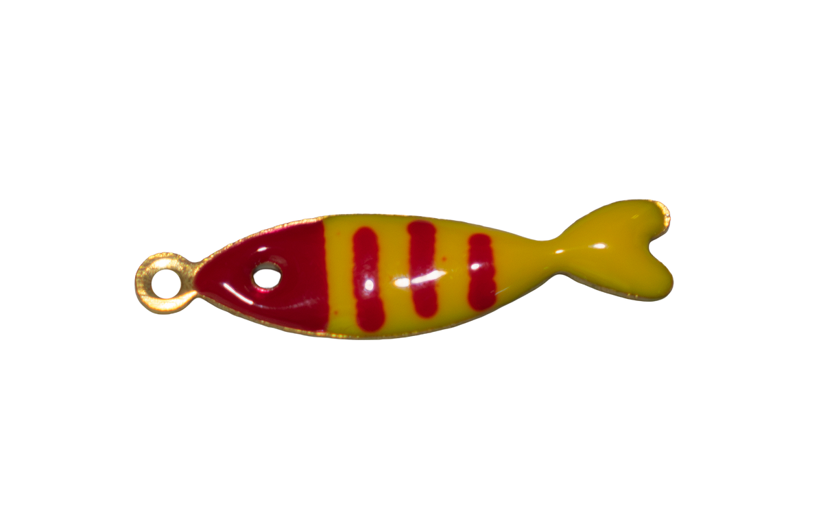 Pez amarillo con rojo - Charm
