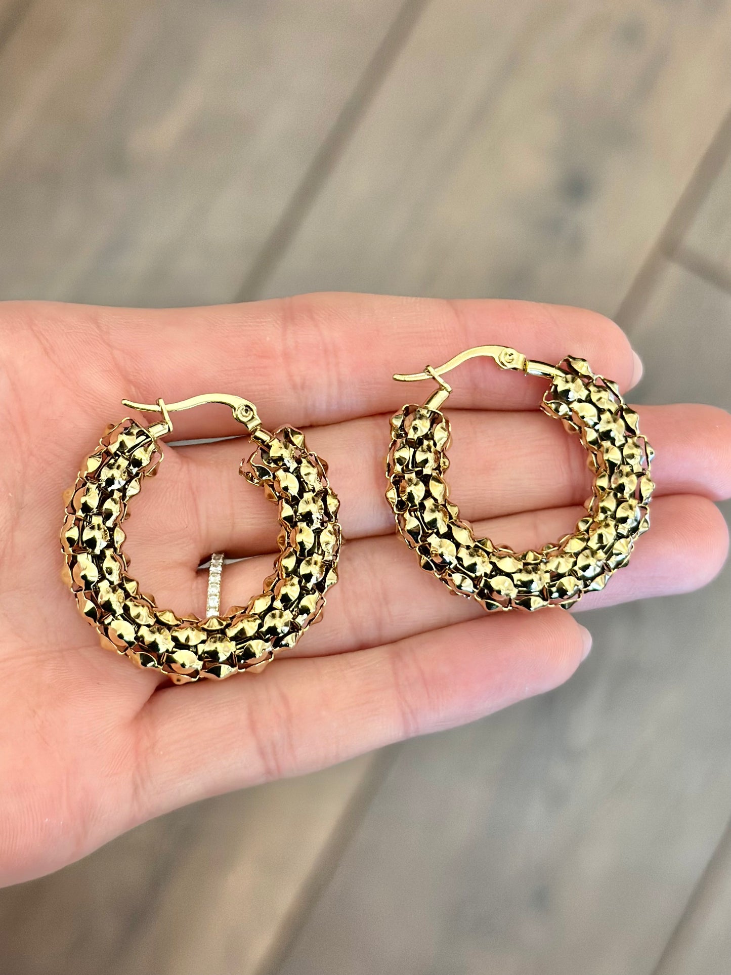 Amapola hoops