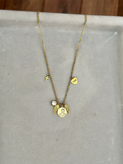 PLAQUITA CIRCULAR CHICA BRILLANTE