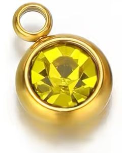 Piedra Amarilla - Dorada - Charm