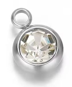 Piedra Cristalina - Plateada - Charm