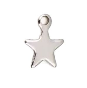 Estrella - Plateada - Charm