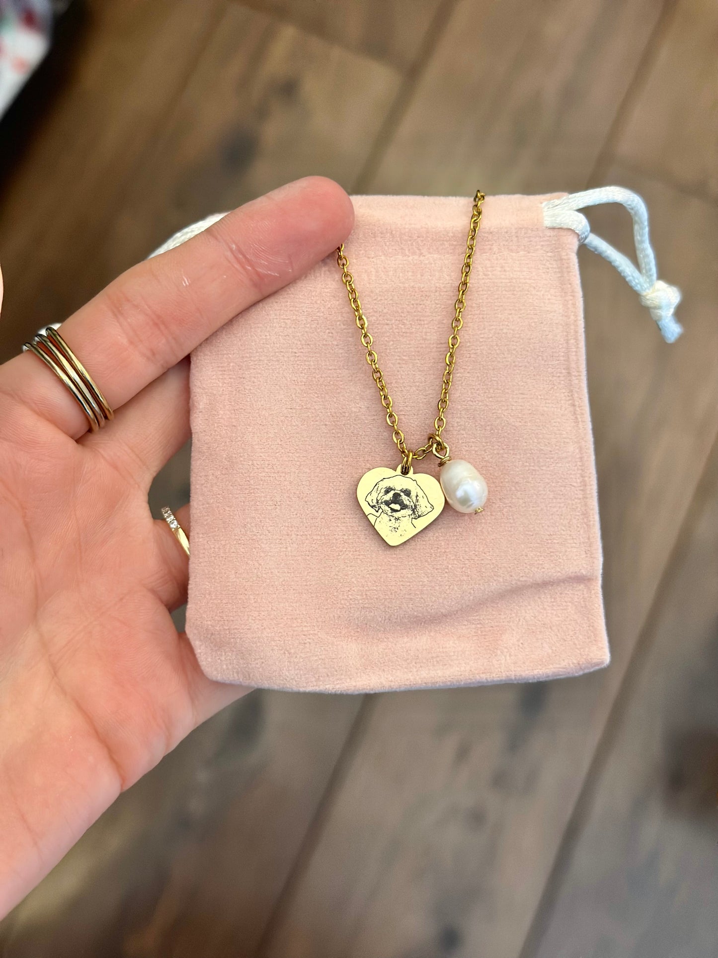PLAQUITA CORAZÓN BRILLANTE