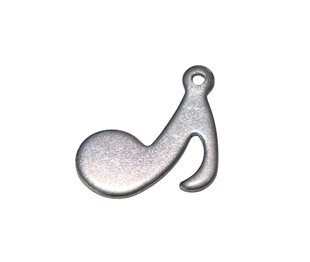 Nota musical plateada -Charm
