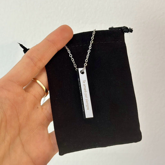 COLLAR CÚBICO o RECTANGULAR