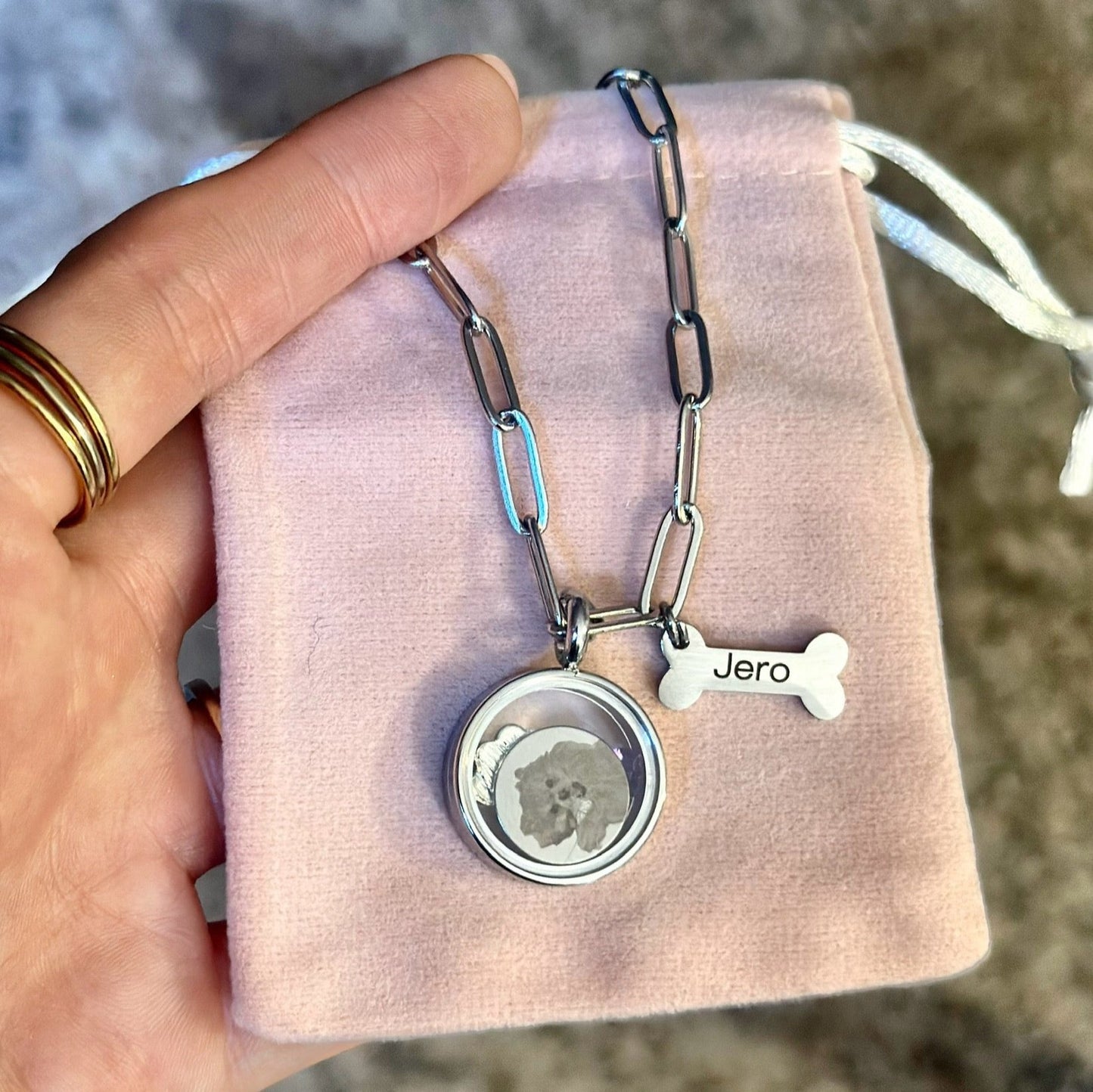 CAJITA DE CRISTAL CON PLAQUITA