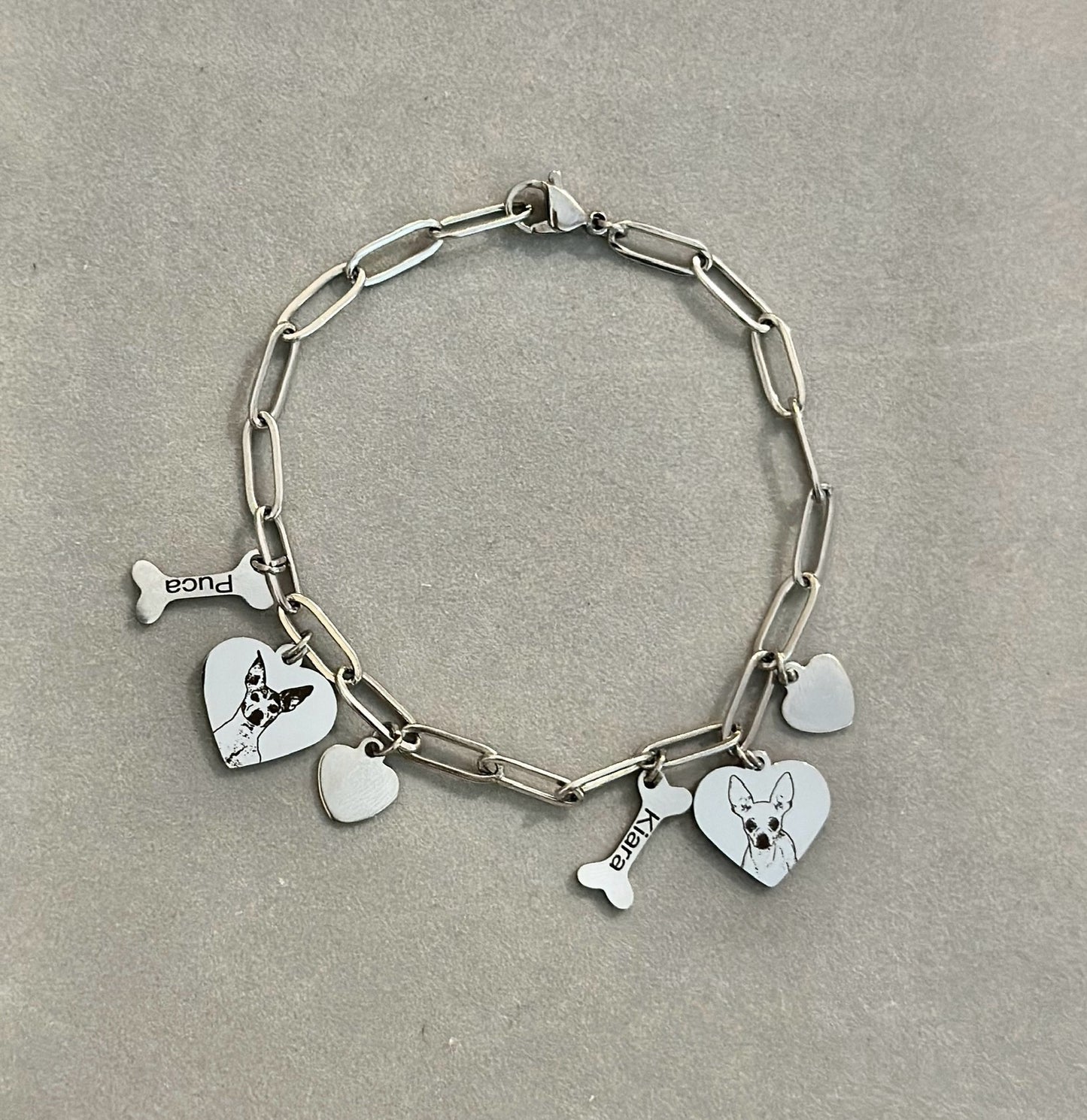 PLAQUITA CORAZÓN BRILLANTE