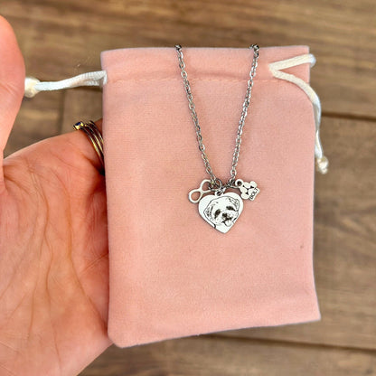 PLAQUITA CORAZÓN BRILLANTE