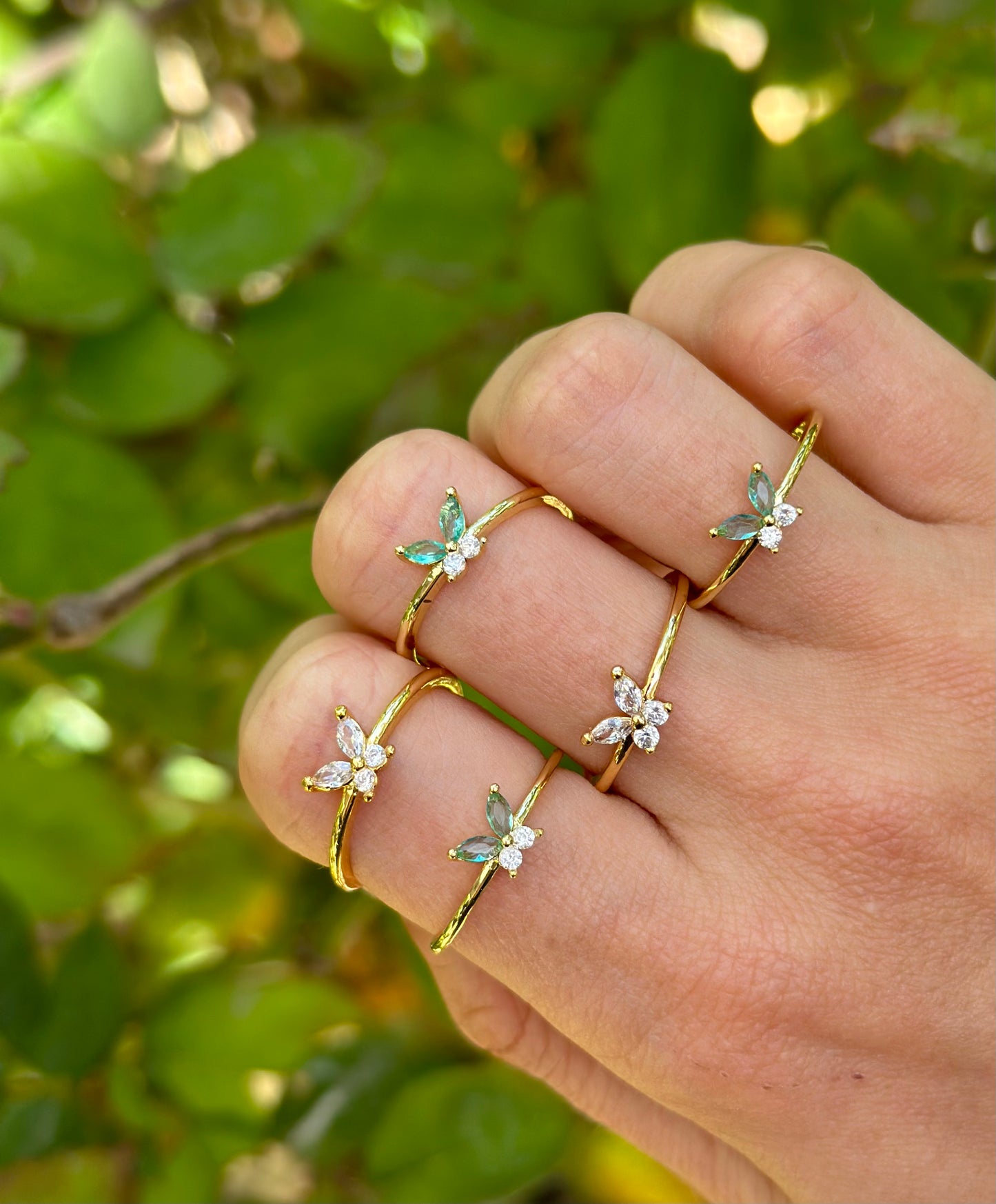 Anillo Mariposa
