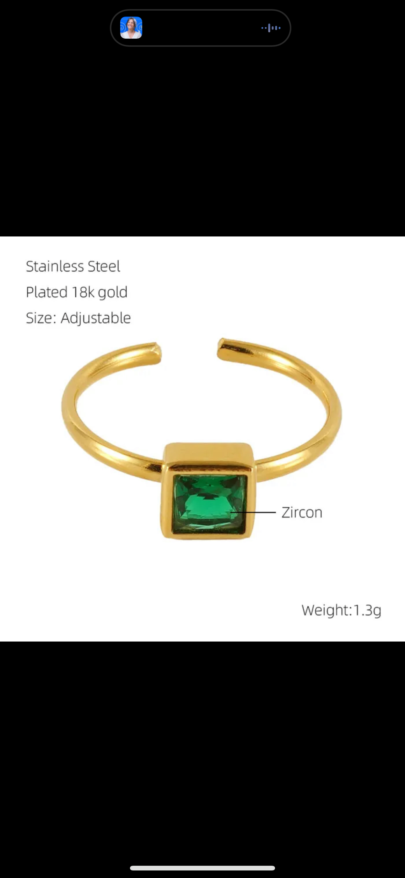 Anillo Odette
